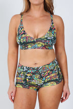 Shinesty The Spaced Out x Killer Acid modal boyshort underwear – psychedelic collab novelty