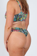 Shinesty The Spaced Out x Killer Acid seamless thong – psychedelic collab novelty underwear