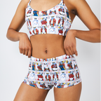 Shinesty The Strip Poker playing cards modal boyshort underwear – funny gambling novelty
