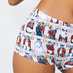 Shinesty The Strip Poker playing cards modal boyshort underwear – funny gambling novelty
