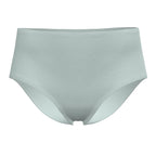 The Only Bra Hi-Waist Hug in Green, front view on a white background.