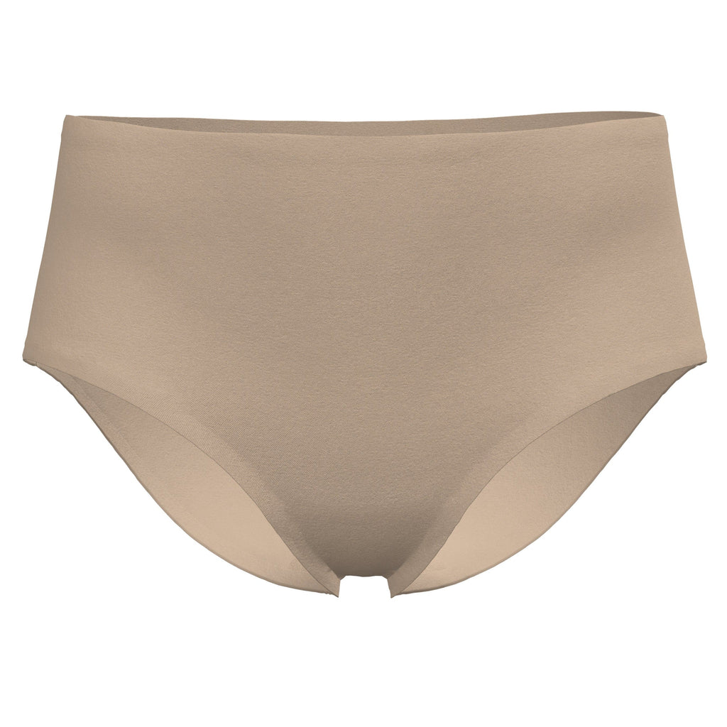The Only Bra Hi-Waist Hug in Nude, front view on a white background.
