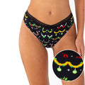 Shinesty The Goodie Garland Christmas tinsel lace trim thong – funny naughty Christmas