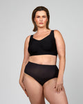 The Only Bra Full Support Bra worn on model, front view on a white background.