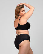 The Only Bra Full Support Bra worn on model, side view on a white background.