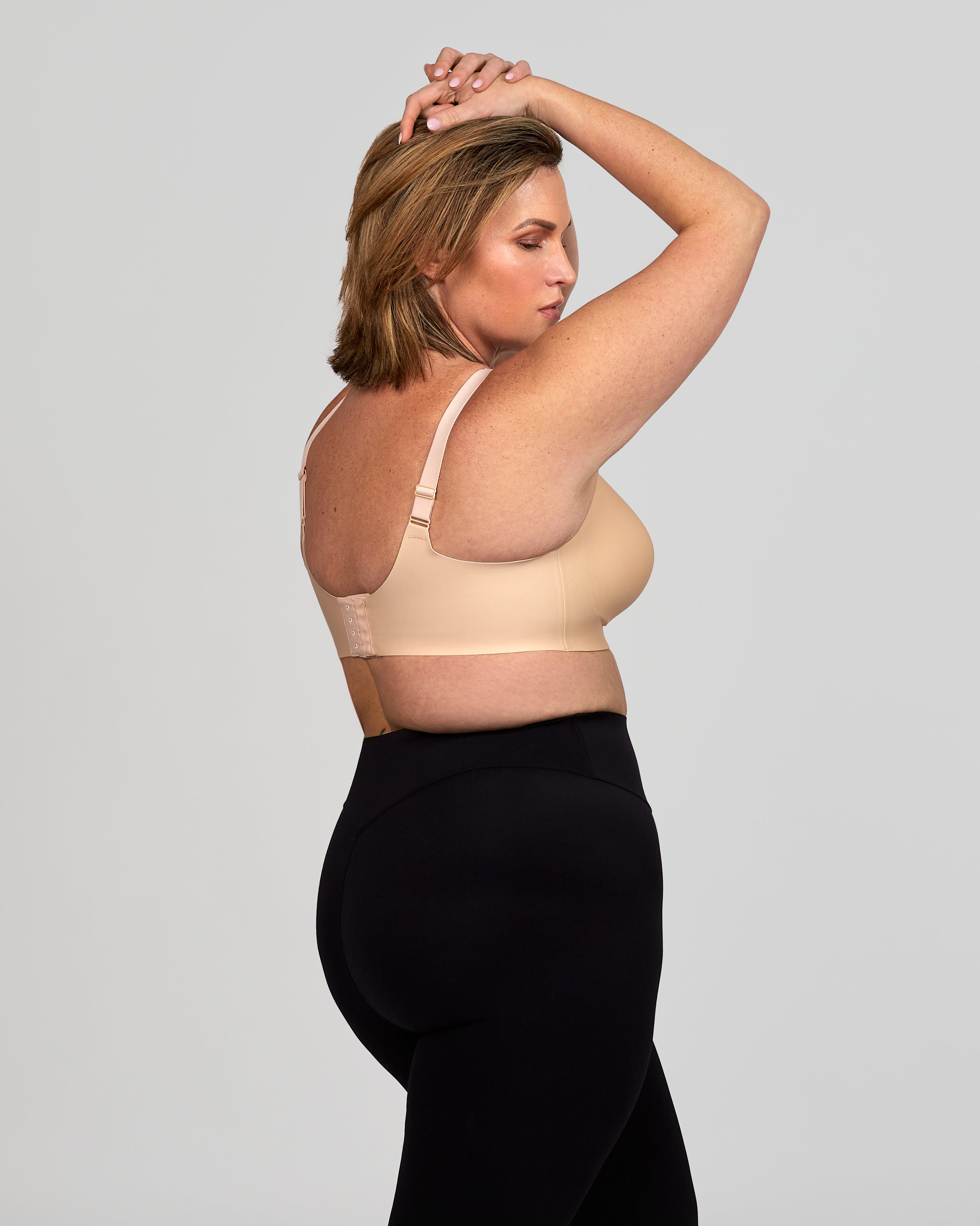 The Only Bra Full Support Bra strap and band detail on a white background.