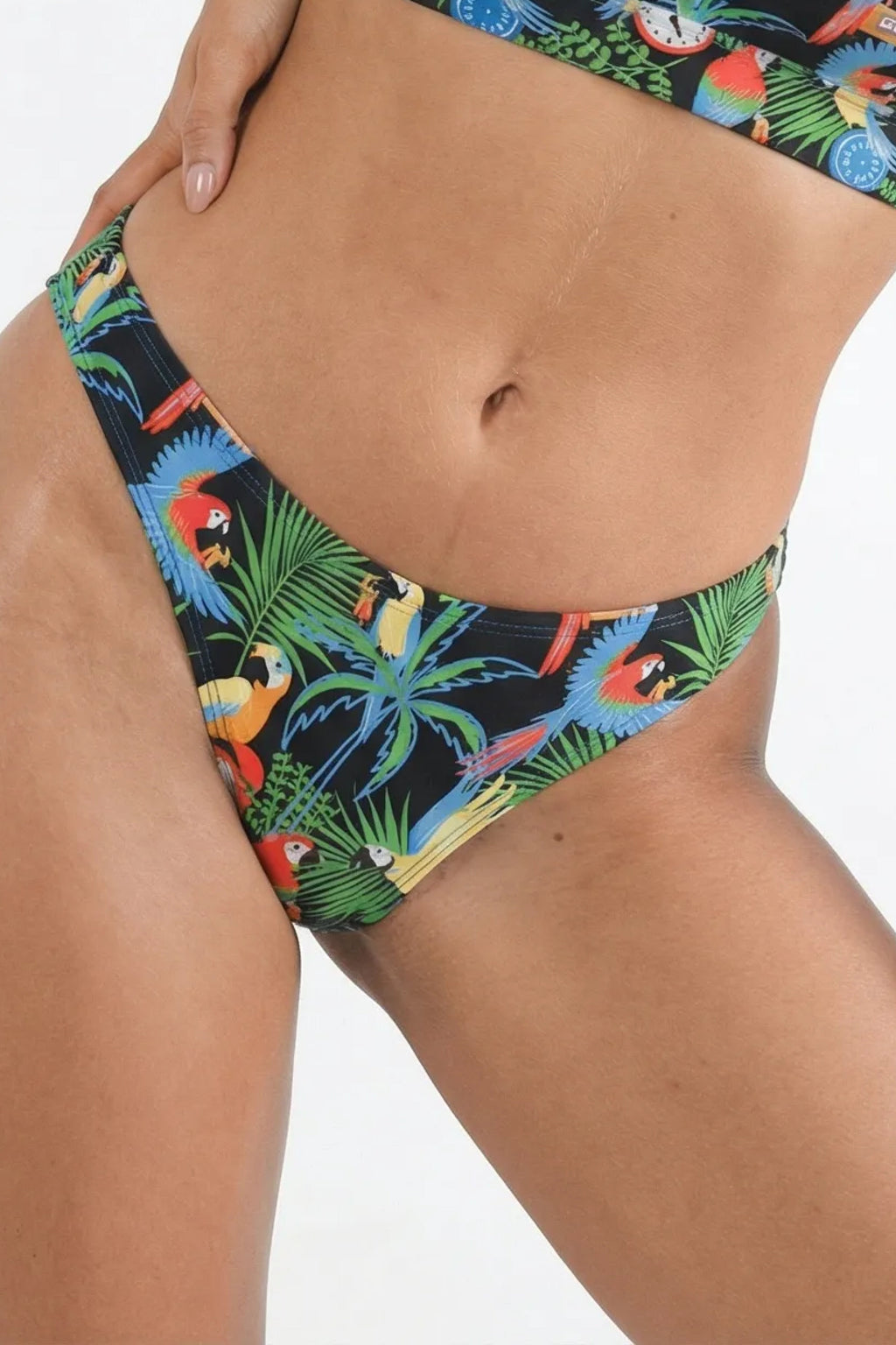 Shinesty The 5 O'Clock Somewhere x Margaritaville MicroModal thong – tropical collab