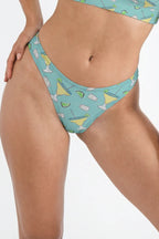 Shinesty The Wasting Away x Margaritaville MicroModal thong – tropical collab novelty