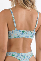 Shinesty The Pirates Booty naughty map Boob Hammock triangle bralette – pirate novelty