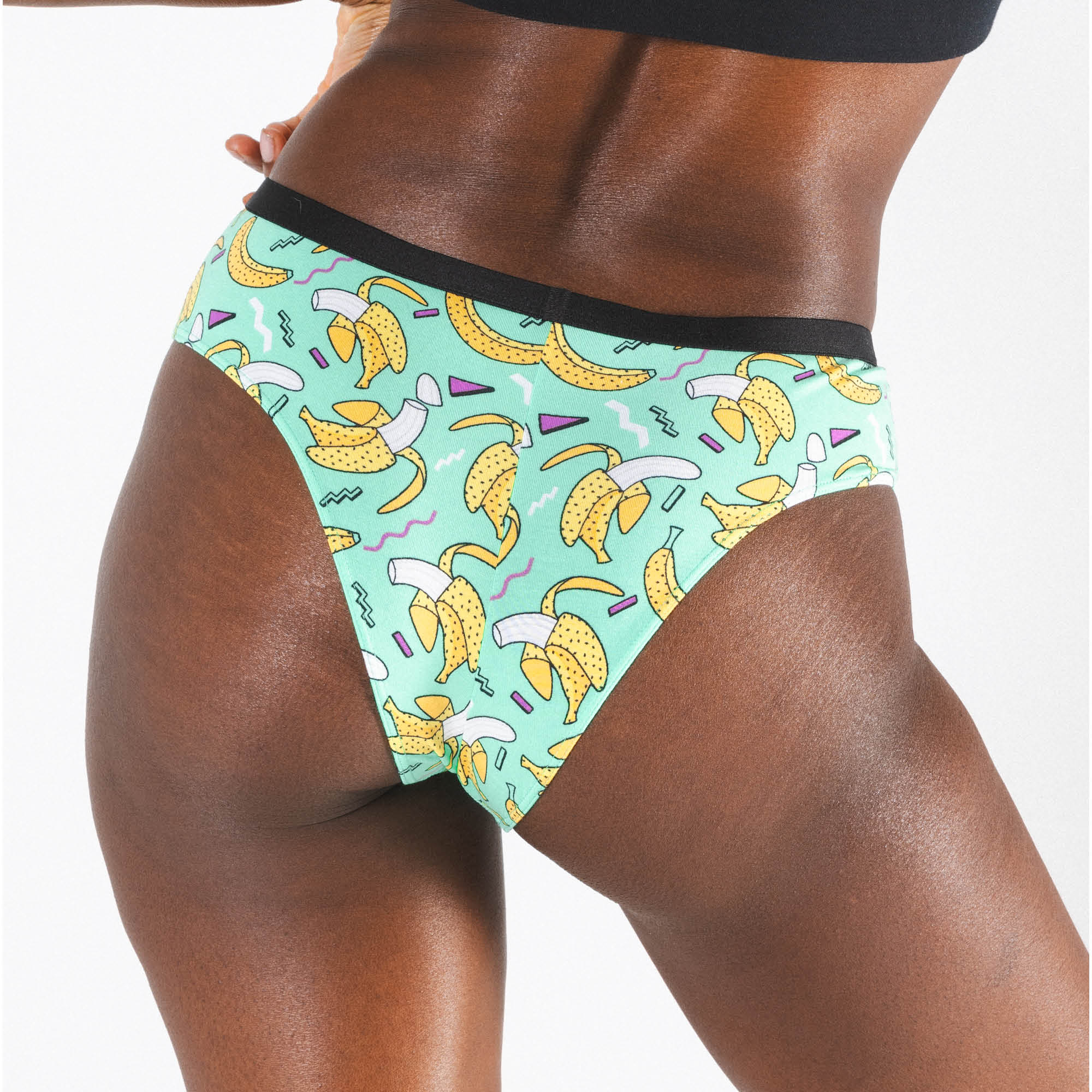 Shinesty The Health Class retro banana cheeky underwear – funny retro novelty underwear
