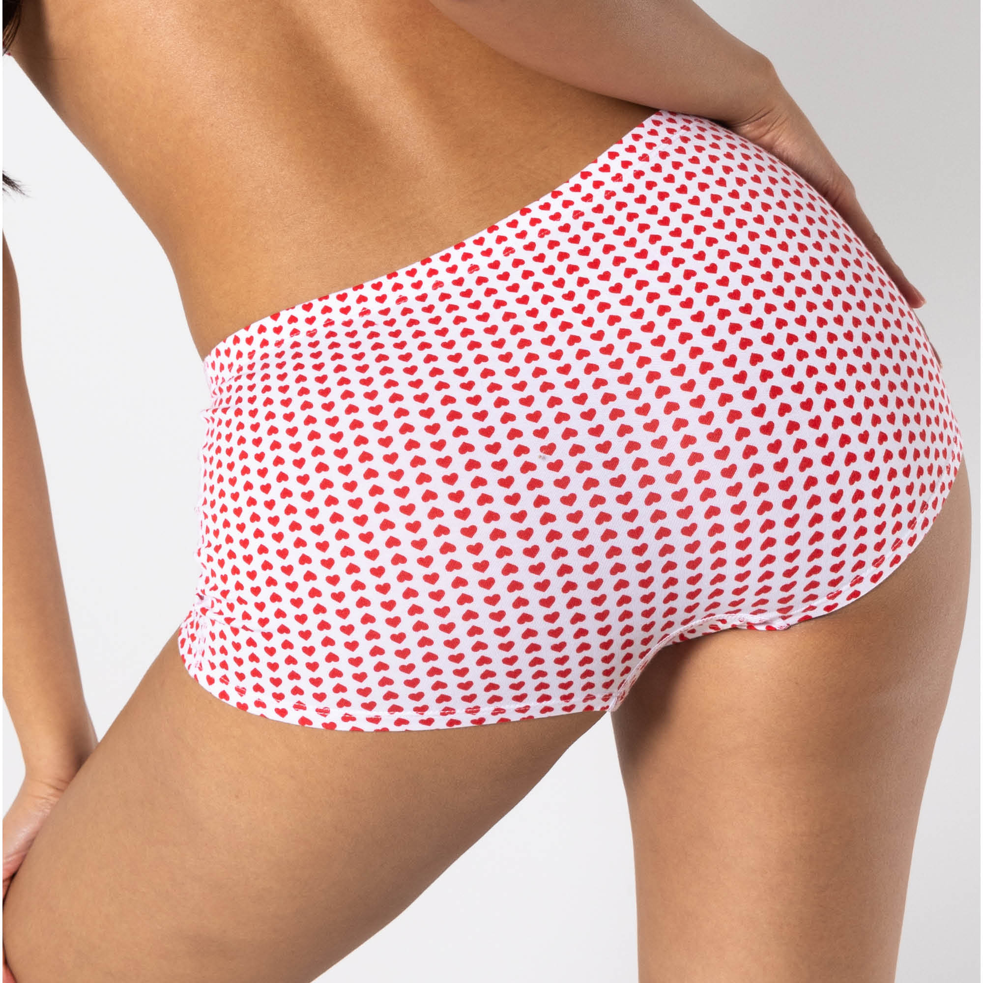 Shinesty The Date Night Valentine's Day bow modal boyshort underwear – Valentine's novelty