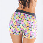 Shinesty The Candy Crush candy hearts women's boxers – funny Valentine's novelty underwear
