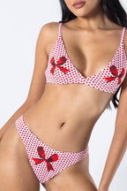 Shinesty The Date Night Valentine's Day bow seamless thong – Valentine's novelty underwear