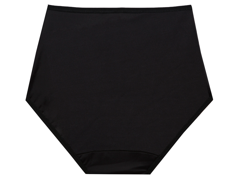 Dear Kate Nellie Brief Mini worn on model, back view on a white background.
