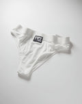 YYCG women's ribbed boy brief in white black gray – soft rayon stretch underwear