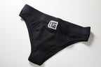 YYCG women's ribbed boy brief in black gray white – breathable preshrunk rayon underwear