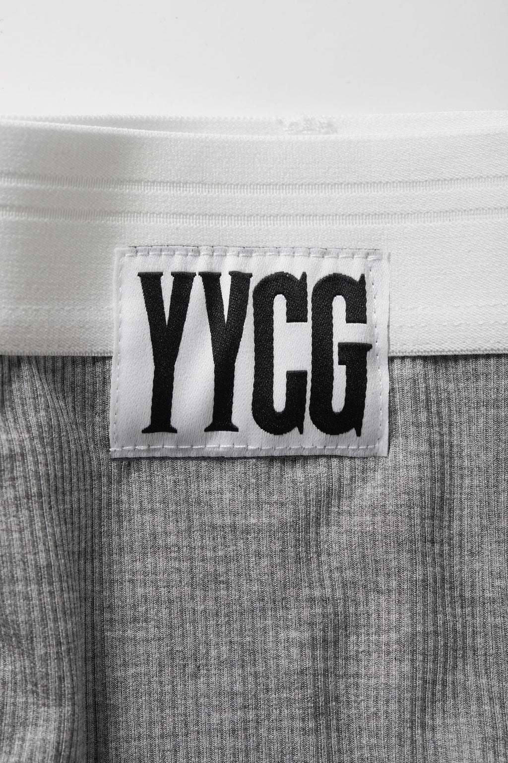 YYCG women's ribbed boy brief in white black gray – soft rayon stretch underwear