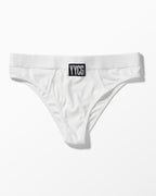 YYCG women's ribbed boy brief in white black gray – soft rayon stretch underwear