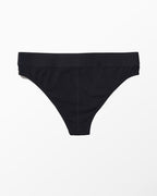 YYCG women's ribbed boy brief in black gray white – breathable preshrunk rayon underwear