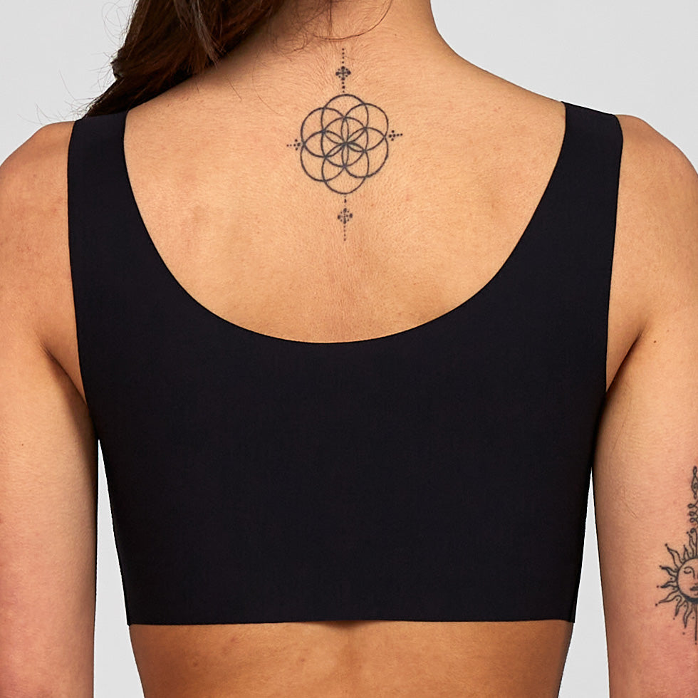 The Only Bra V-Neck Lift Bra, back view on a white background.