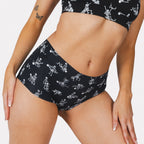 Shinesty The Bare Back Bones Halloween skeleton seamless boyshort – spooky novelty underwear