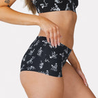 Shinesty The Bare Back Bones Halloween skeleton seamless boyshort – spooky novelty underwear