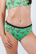 Shinesty The Blitzened reindeer beer cheeky underwear – funny Christmas holiday novelty