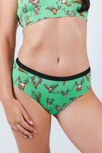 Shinesty The Blitzened reindeer beer cheeky underwear – funny Christmas holiday novelty