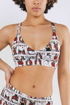 Shinesty The Bottomless Blackjack playing cards Boob Hammock plunge bralette – novelty