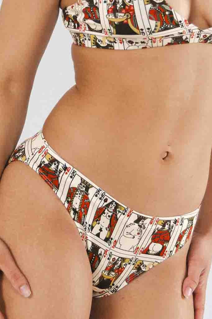 Shinesty The Bottomless Blackjack playing cards modal bikini – funny gambling novelty
