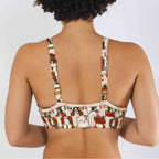 Shinesty The Bottomless Blackjack playing cards Boob Hammock plunge bralette – novelty
