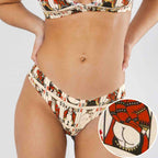 Shinesty The Bottomless Blackjack playing cards seamless thong – funny gambling novelty