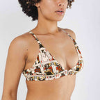 Shinesty The Bottomless Blackjack playing cards Boob Hammock triangle bralette – novelty