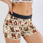 Shinesty The Bottomless Blackjack playing cards women's boxers – funny gambling novelty