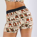 Shinesty The Bottomless Blackjack playing cards women's boxers – funny gambling novelty