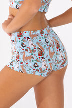 Shinesty The Christmas Key Party naughty Christmas modal boyshort – funny holiday novelty