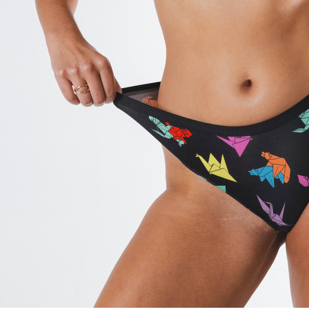 Shinesty The Fold Fashioned origami cheeky underwear – funny naughty novelty underwear