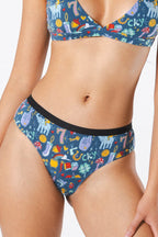Shinesty The Lucky Duck lucky symbols cheeky underwear – St. Patrick's Day novelty