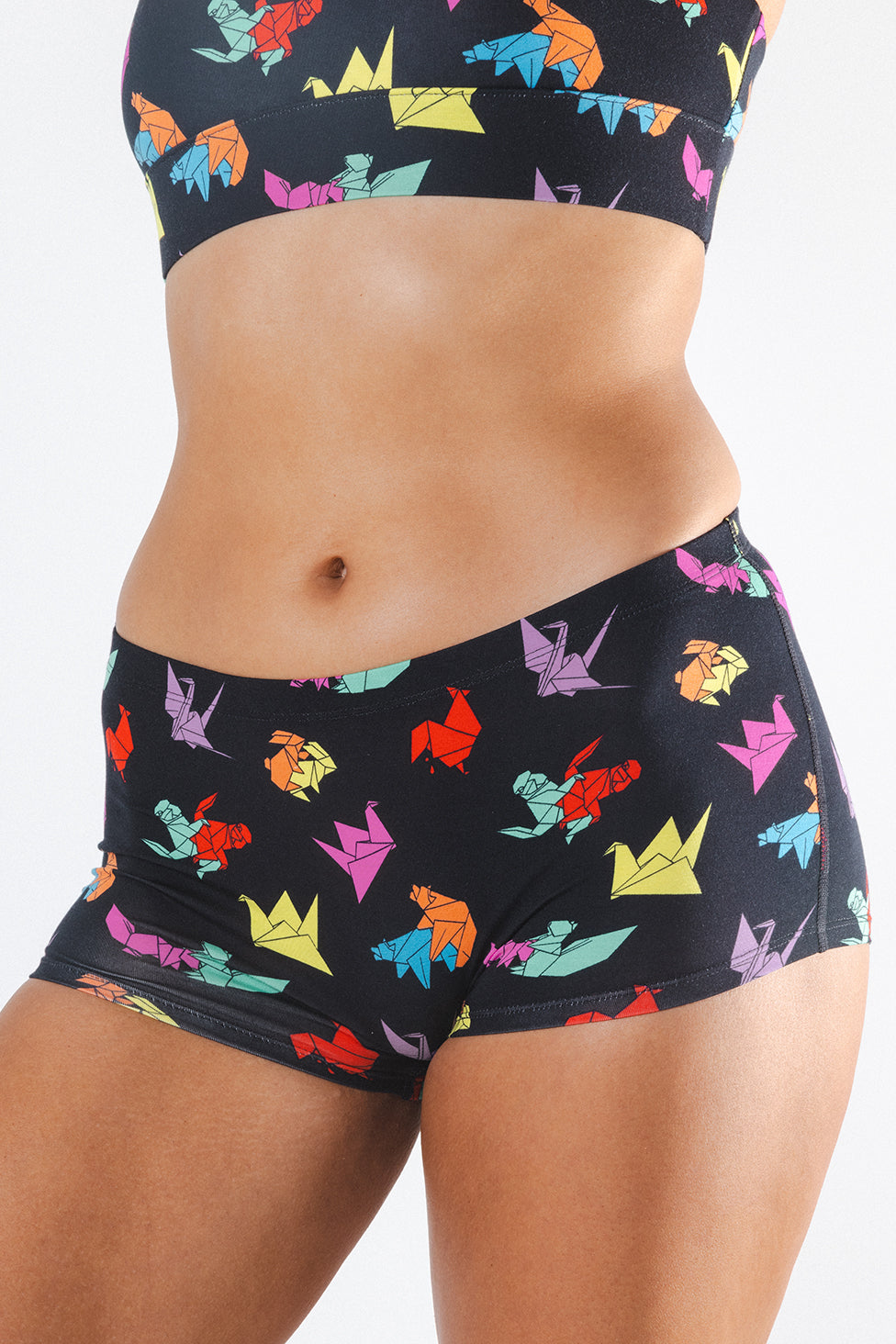 Shinesty The Fold Fashioned origami modal boyshort underwear – funny naughty novelty