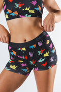 Shinesty The Fold Fashioned origami women's boxers – funny naughty novelty lounge underwear