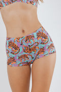 Shinesty The Go Get Em abstract tigers modal boyshort underwear – bold animal print novelty