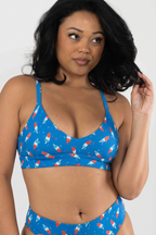 Shinesty The Popsicle Stick USA popsicle Boob Hammock plunge bralette – patriotic summer
