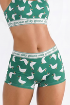 Shinesty The Duck You Middle Class Fancy Duck You Boyshort Underwear – women's middle class fancy x shinesty duck print bo...