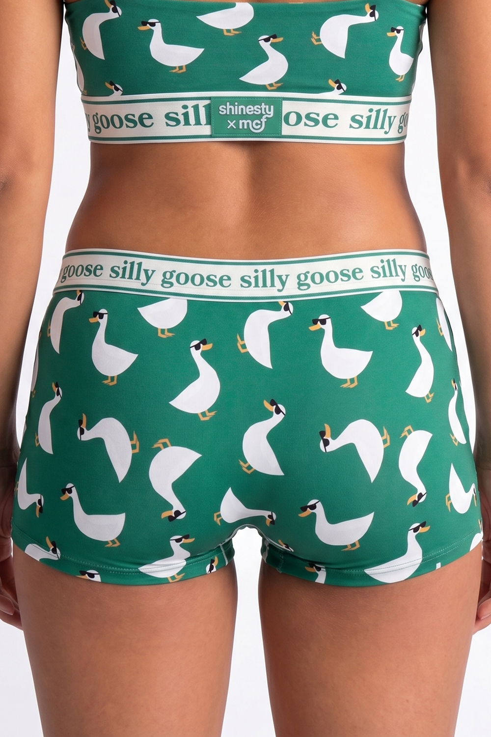 Shinesty The Duck You Middle Class Fancy Duck You Boyshort Underwear – women's middle class fancy x shinesty duck print bo...