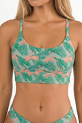 Shinesty The Flamboyance Flamingo Scoop Bralette – women's bold flamingo print scoop bralette