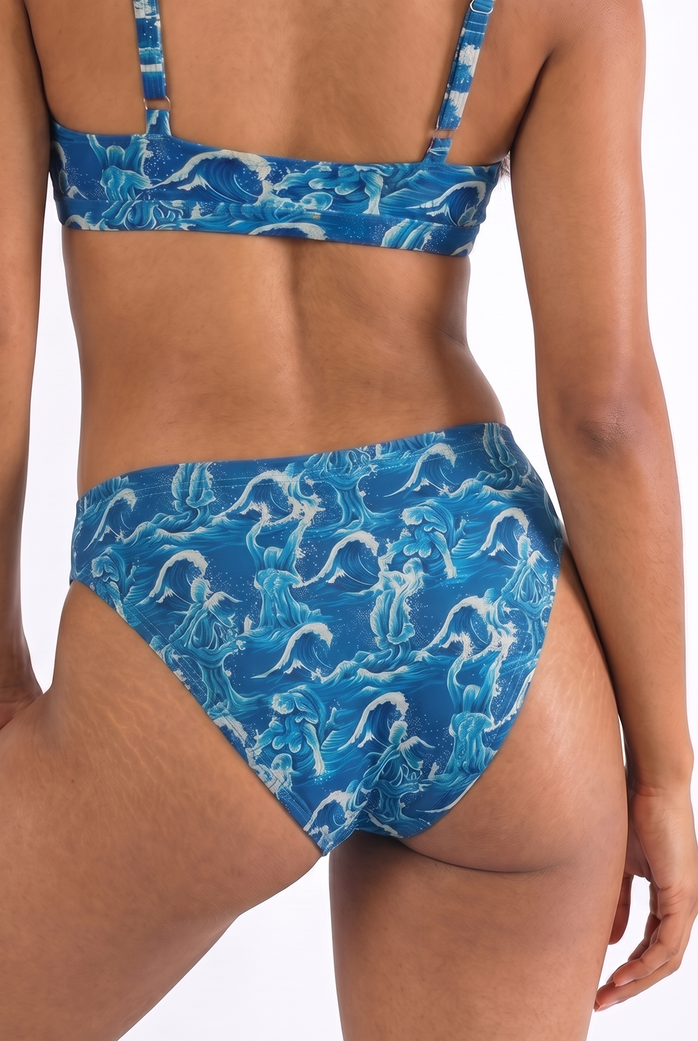 Shinesty The Slippery When Wet Naughty Wave Modal Bikini Underwear – women's naughty wave print modal bikini underwear