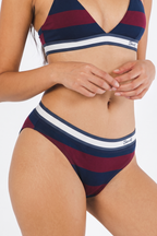 Shinesty The Pitch Rugby Stripe Modal Bikini Underwear – women's classic rugby stripe print modal bikini underwear