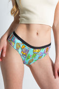 Shinesty The Island Time pineapple scene cheeky underwear – funny tropical novelty underwear