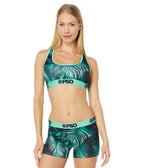 PSD Women's Lush Palm Sports Bra Green