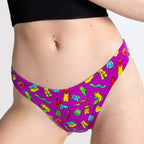 Shinesty The Naughty Bears gummy bears MicroModal thong – funny naughty novelty underwear